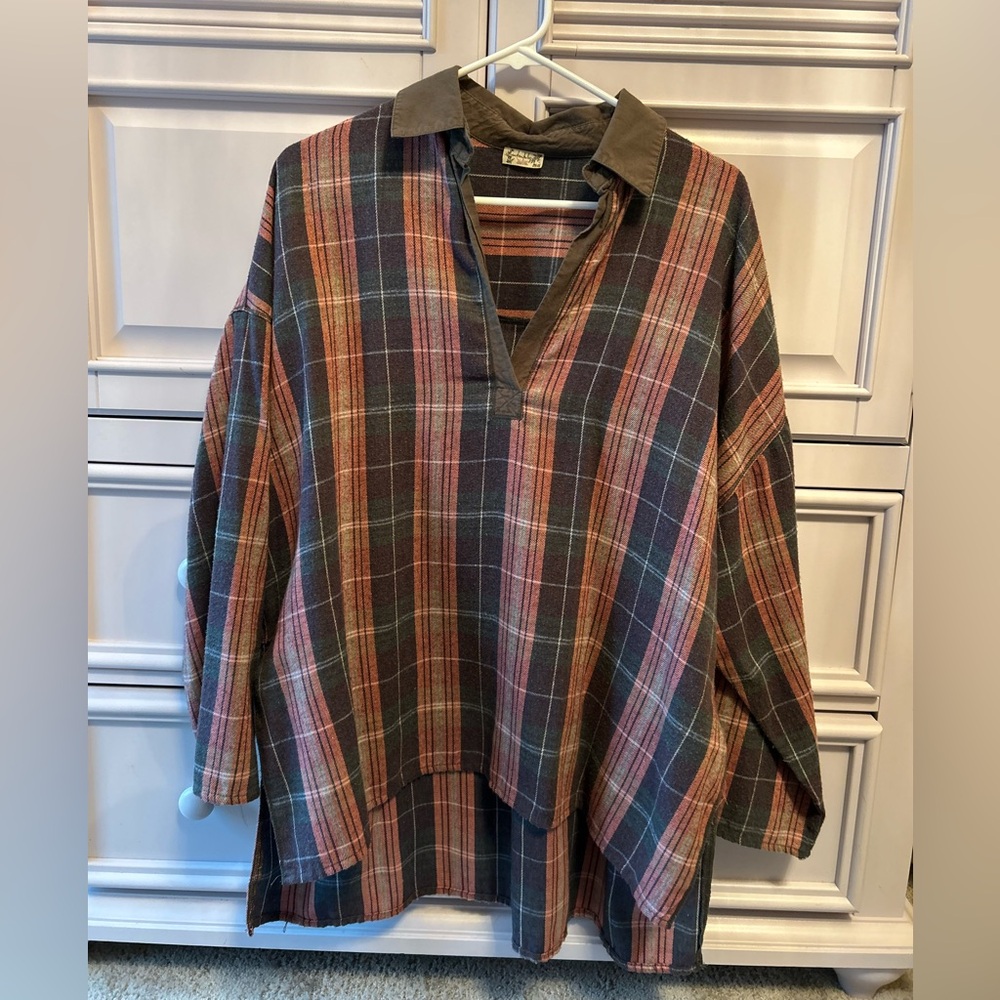 Plaid Women's Top